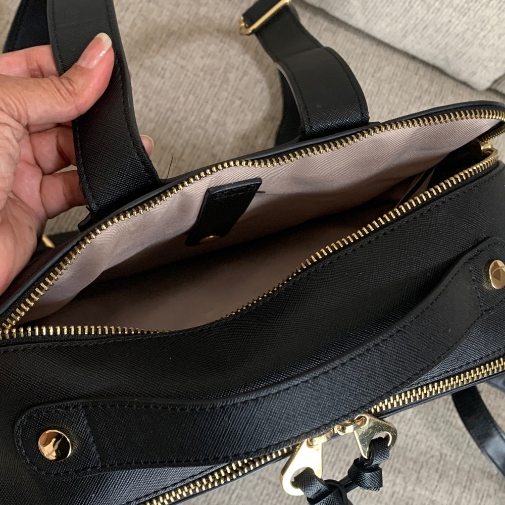 Calpak Black Backpack for Women college school laptop bag used • I love 💕 offers - Picture 10 of 16